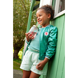 Jubel Short mousseline - Lazy Lagoon Mint