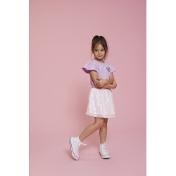 Jubel T-shirt - Lazy Lagoon Violet