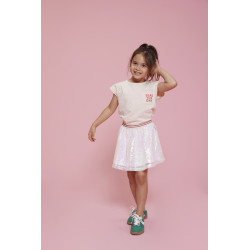 Jubel Pailetten rok - Lazy Lagoon l.Roze