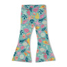 Jubel Flared broek AOP - Lazy Lagoon Jade Groen