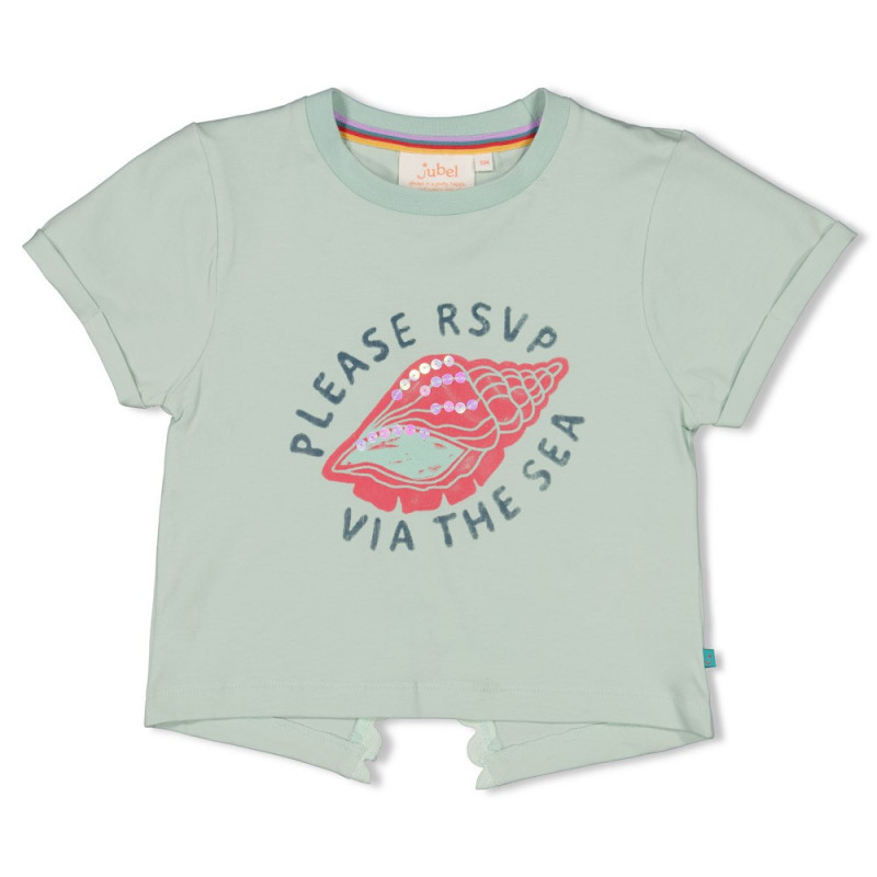 Jubel T-shirt - Lazy Lagoon Mint