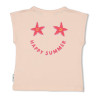 Jubel T-shirt met backprint - Lazy Lagoon l.Roze