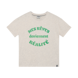 Indian Blue Jeans T-shirt Wide Fit Sand