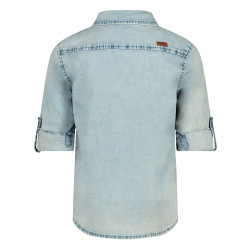 Sturdy Overhemd denim chambray - Summer Denims L.blauw denim