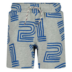 Sturdy Short AOP - Run the Day Grijs melange