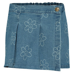 Jubel Denim skort - Rolling into Spring L.blauw denim