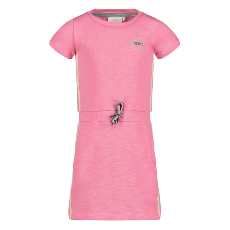 Jubel Jurk - Rolling into Spring Roze