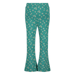 Jubel Flared broek AOP - Rolling into Spring Groen