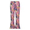 Jubel Flared broek AOP - Rolling into Spring Roze