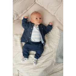 Feetje Broek - Blue Ocean Indigo