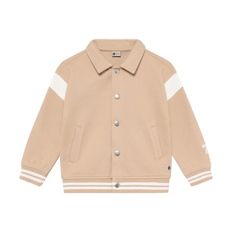 Daily Seven Oversized Bomberjacket Latte Sand