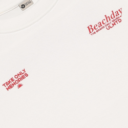 Daily Seven Oversized Sweater Artwork Egret