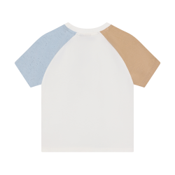 Daily Seven T-shirt Contrast Egret