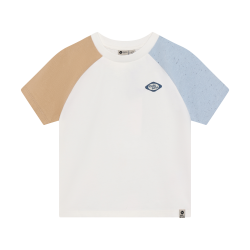 Daily Seven T-shirt Contrast Egret