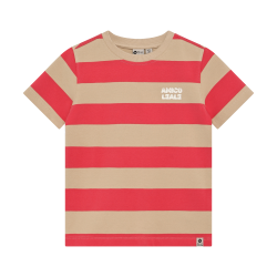 Daily Seven T-shirt Big Stripe Chrysanthemum