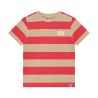 Daily Seven T-shirt Big Stripe Chrysanthemum