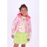 B.Nosy B.Nosy girls reversible jacket Jolie Pink Lemonade