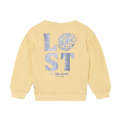 Daily Seven Sweater Print Reed Yellow