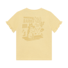 Daily Seven T-shirt Ruffle Backprint Reed Yellow