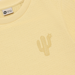 Daily Seven T-shirt Ruffle Backprint Reed Yellow