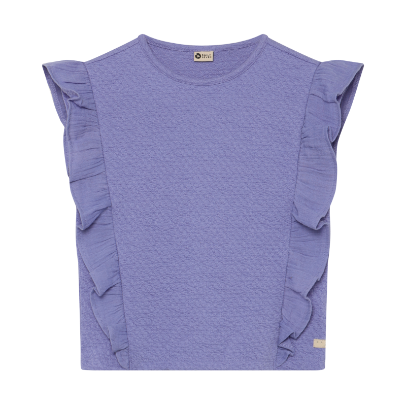 Daily Seven T-shirt Ruffle Lolite