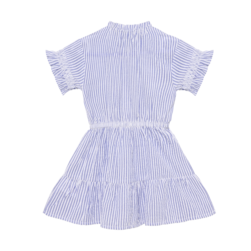 Daily Seven Dress Stripe Ruffle Lolite