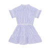 Daily Seven Dress Stripe Ruffle Lolite