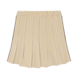 Indian Blue Jeans Skirt Pinstripe Sand