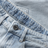 Indian Blue Jeans Wide Denim Short Light Jeans Blue