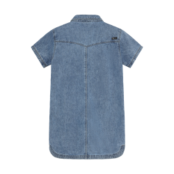 Indian Blue Jeans Dress Denim  Blue
