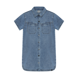 Indian Blue Jeans Dress Denim  Blue