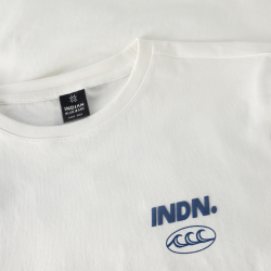 Indian Blue Jeans Loose Fit T-shirt INDN Explore White