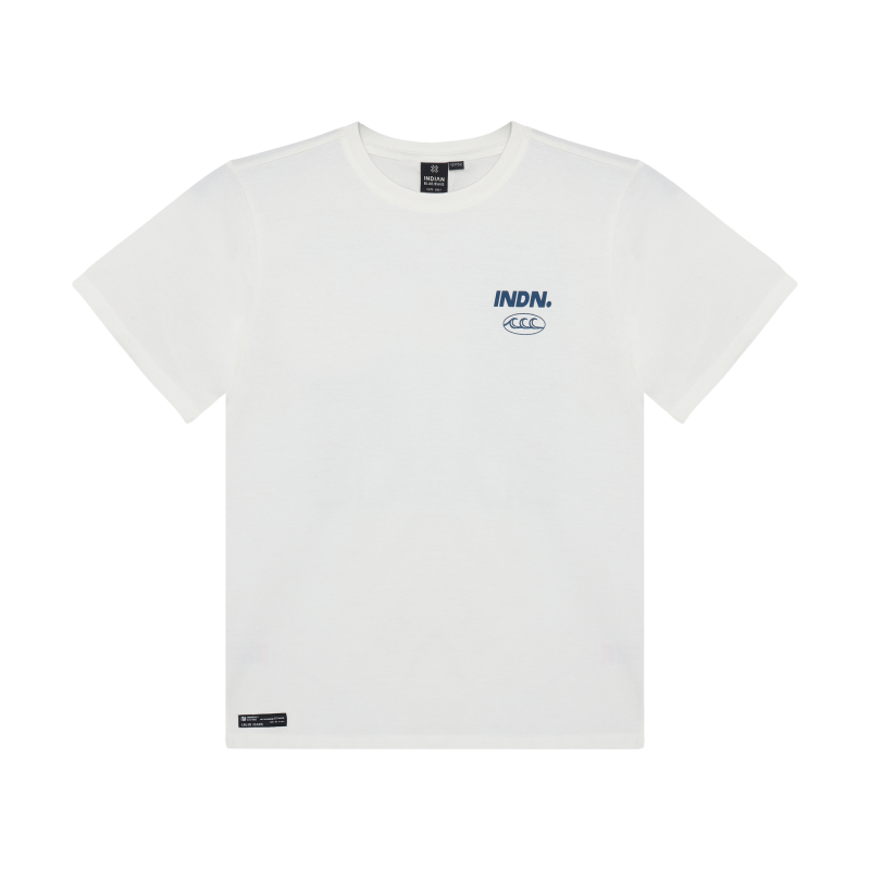 Indian Blue Jeans Loose Fit T-shirt INDN Explore White