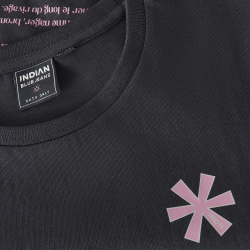 Indian Blue Jeans T-shirt Backprint Grey