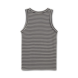 Sofie Schnoor JULLIESY RIB TOP Black striped