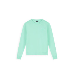 Ballin Junior Faded Waves Crewneck Sweater Mint