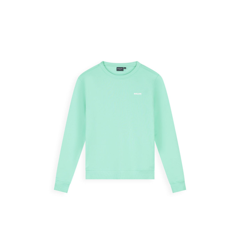 Ballin Junior Faded Waves Crewneck Sweater Mint