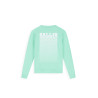 Ballin Junior Faded Waves Crewneck Sweater Mint