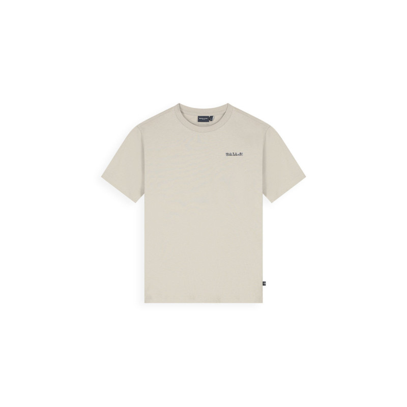 Ballin Junior Ballin Watercolor Effect T-shirt Taupe