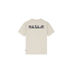Ballin Junior Ballin Watercolor Effect T-shirt Taupe