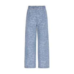 Like Flo Fleur Flo girls chambrey pants Denim AOP