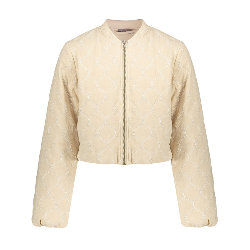 Geisha Jacket padded balloon sleeve sand