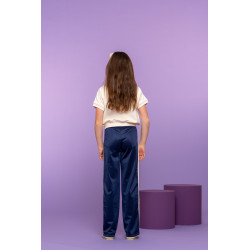 Geisha Track pants stripe navy