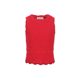 LOOXS Little knitted spencer Poppy Red