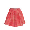 LOOXS Little Woven Skirt Heart Check