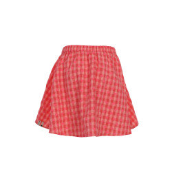 LOOXS Little Woven Skirt Heart Check