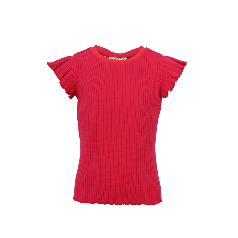 LOOXS Little Rib T-Shirt SS Warm Pink