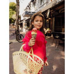 LOOXS Little Terry Sweater Warm Pink