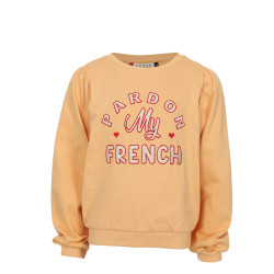 LOOXS Little Lurex Sweater Banana Shake