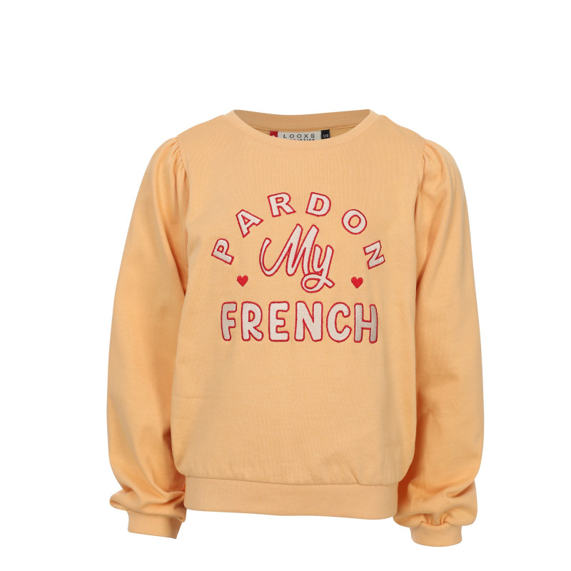 LOOXS Little Lurex Sweater Banana Shake